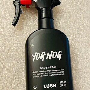 New rare Lush Body Spray Yog Nog Limited Edition and no longer available